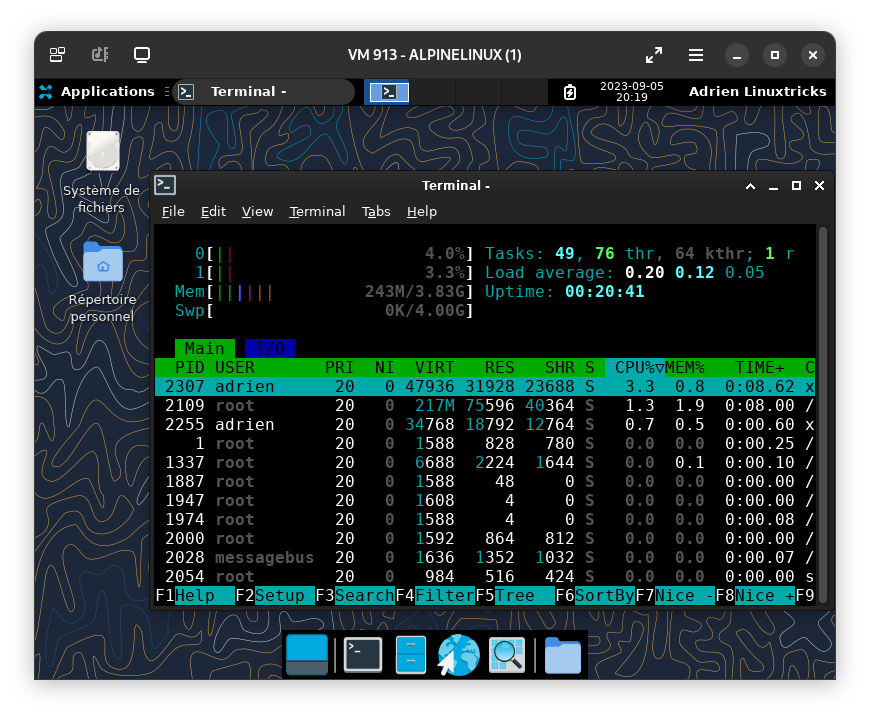 alpine-xfce