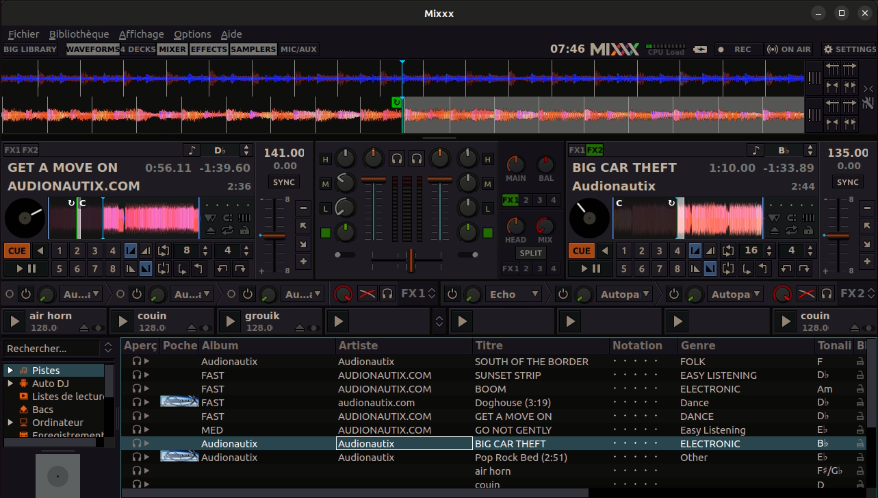 linux-dj-mixxx-interface