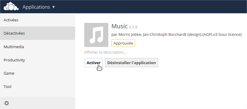 owncloud_activer_musique