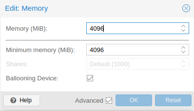 proxmox-ram